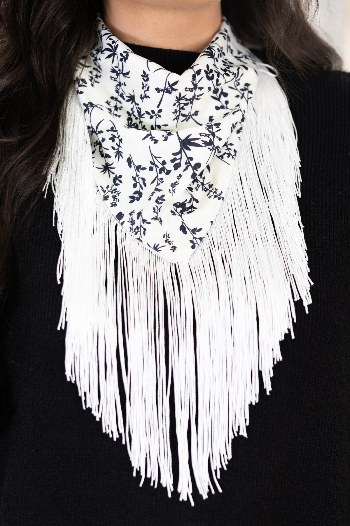 Rodeo Drive Fringe Scarf-Scarf-Hart Designs-The Village Shoppe, Women’s Fashion Boutique, Shop Online and In Store - Located in Muscle Shoals, AL.