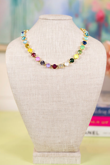 Signature Stone Necklace-Necklaces-AF Design Group-The Village Shoppe, Women’s Fashion Boutique, Shop Online and In Store - Located in Muscle Shoals, AL.