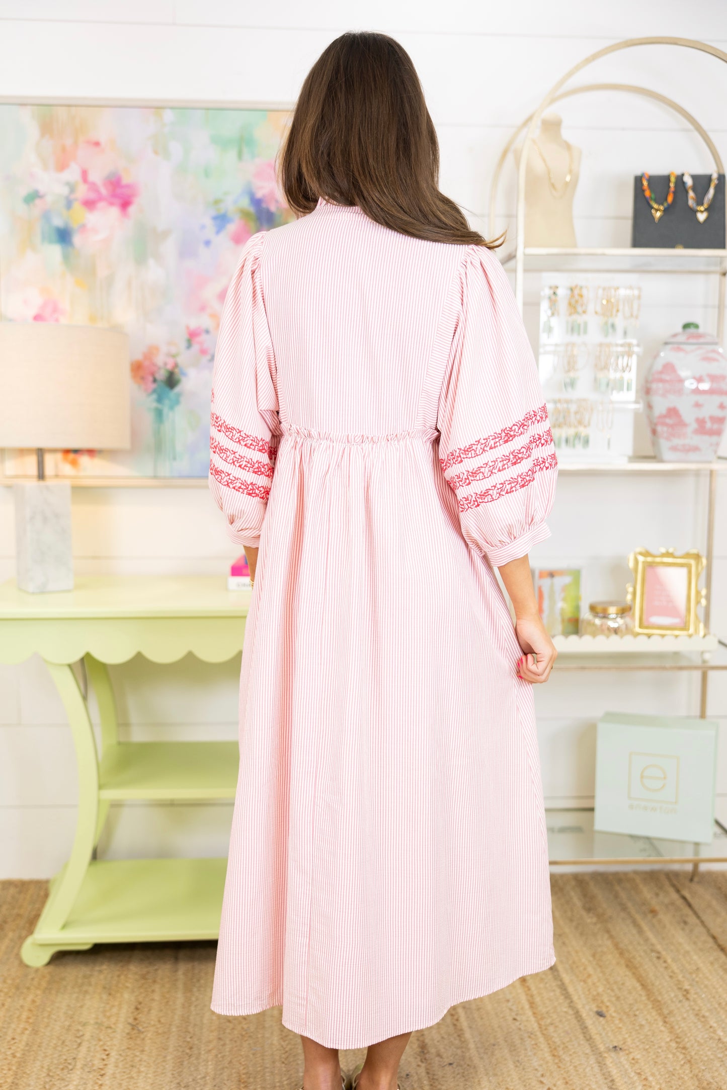 The Lizzie Midi Dress-Midi Dress-Jodifl-The Village Shoppe, Women’s Fashion Boutique, Shop Online and In Store - Located in Muscle Shoals, AL.