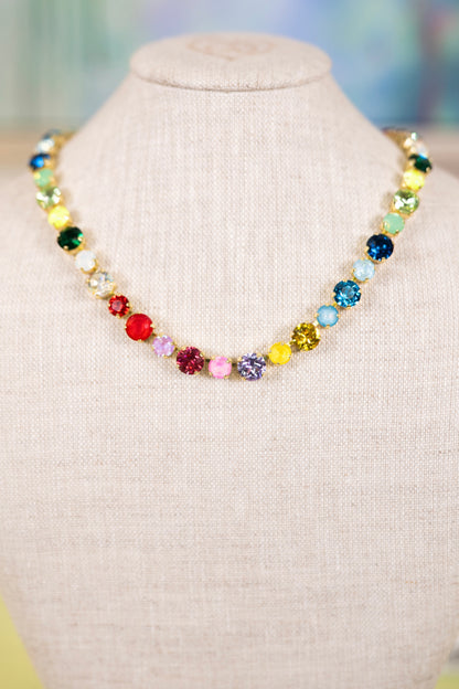 Signature Stone Necklace-Necklaces-AF Design Group-The Village Shoppe, Women’s Fashion Boutique, Shop Online and In Store - Located in Muscle Shoals, AL.