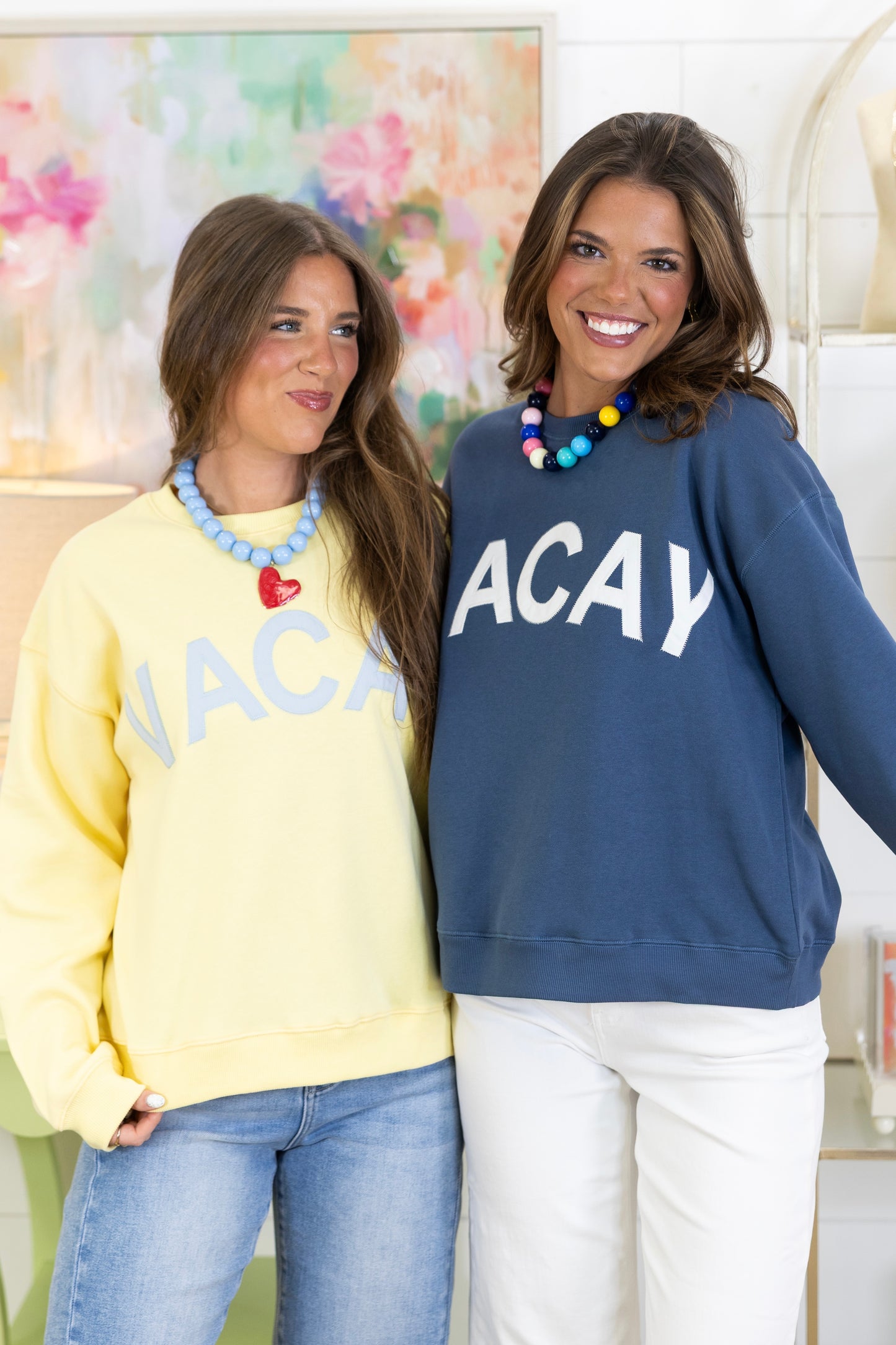 On Vacay Sweatshirt-Sweatshirt-Wishlist-The Village Shoppe, Women’s Fashion Boutique, Shop Online and In Store - Located in Muscle Shoals, AL.