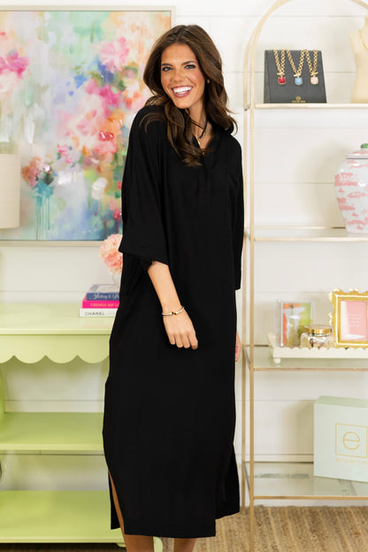 The Ellis Midi Dress-Midi Dress-Entro-The Village Shoppe, Women’s Fashion Boutique, Shop Online and In Store - Located in Muscle Shoals, AL.