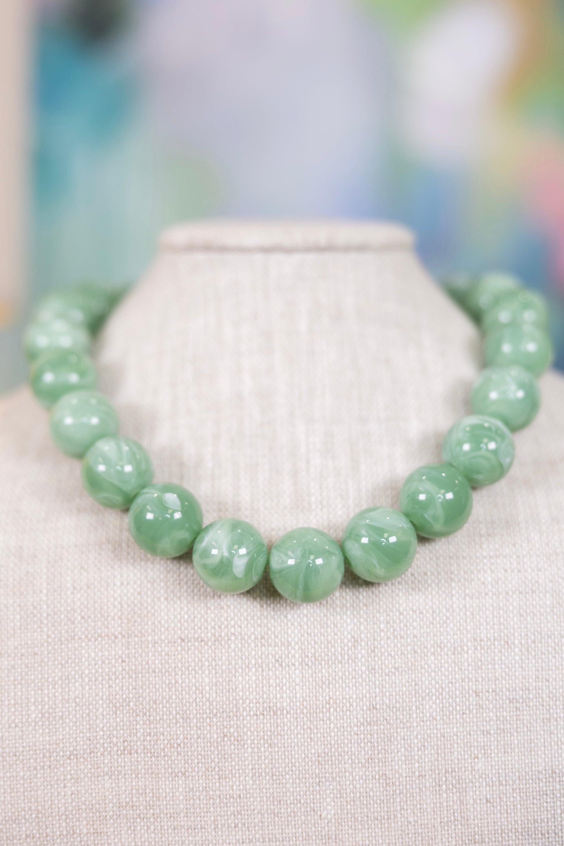 Sweet Tart Beaded Necklace-Necklaces-Hart Designs-The Village Shoppe, Women’s Fashion Boutique, Shop Online and In Store - Located in Muscle Shoals, AL.