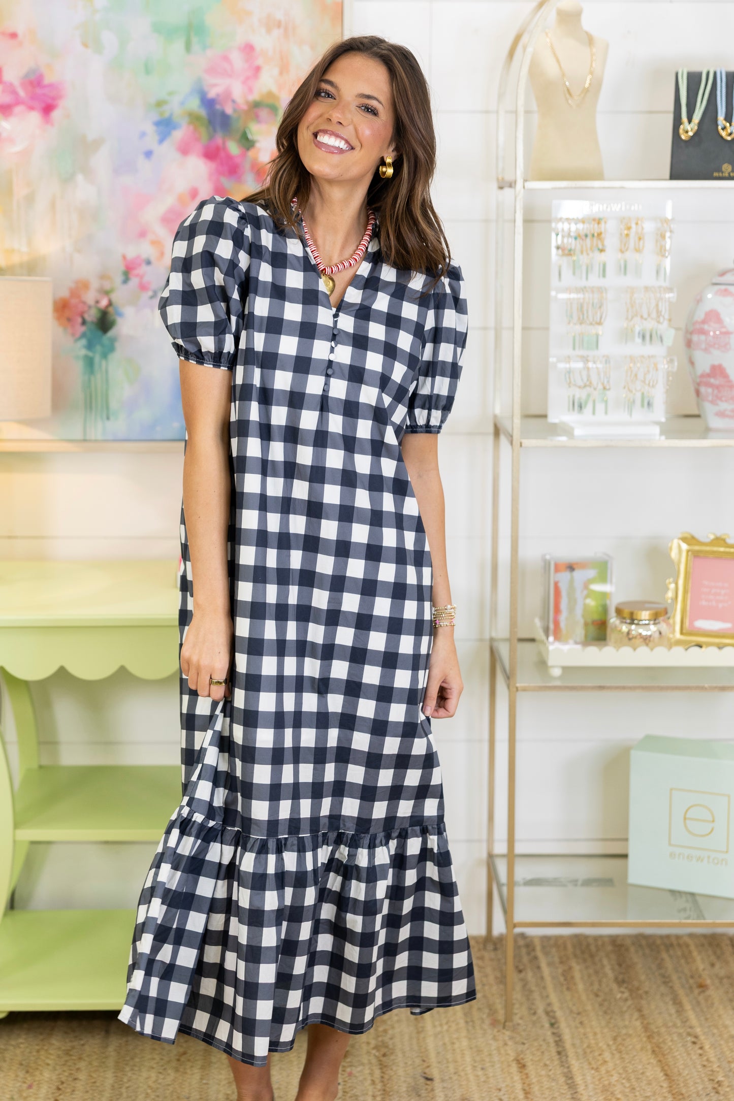 Morning Mimosa Midi Dress-Midi Dress-Entro-The Village Shoppe, Women’s Fashion Boutique, Shop Online and In Store - Located in Muscle Shoals, AL.