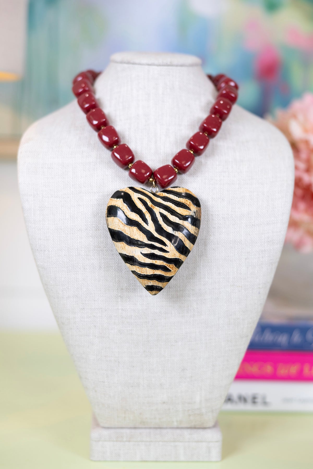 Born to be Wild Pendant Necklace - Large-Necklaces-Hart Designs-The Village Shoppe, Women’s Fashion Boutique, Shop Online and In Store - Located in Muscle Shoals, AL.
