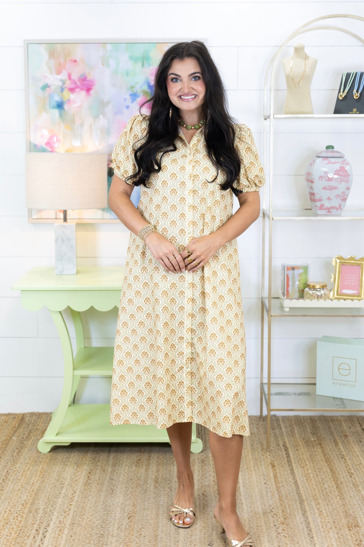 The Portman Midi Dress-Midi Dress-GiGiO-The Village Shoppe, Women’s Fashion Boutique, Shop Online and In Store - Located in Muscle Shoals, AL.