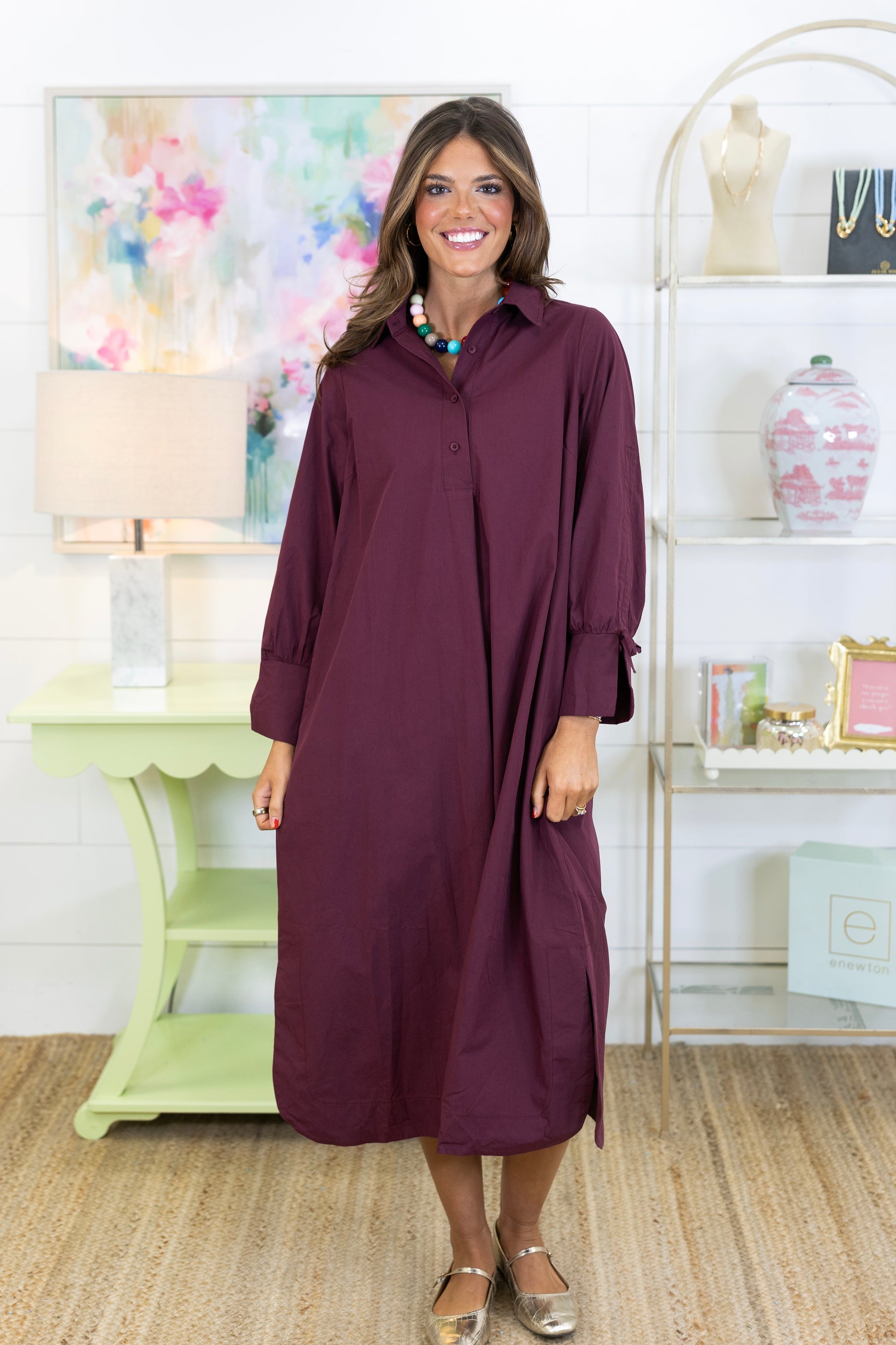 The Braxton Midi Dress-Midi Dress-Umgee-The Village Shoppe, Women’s Fashion Boutique, Shop Online and In Store - Located in Muscle Shoals, AL.