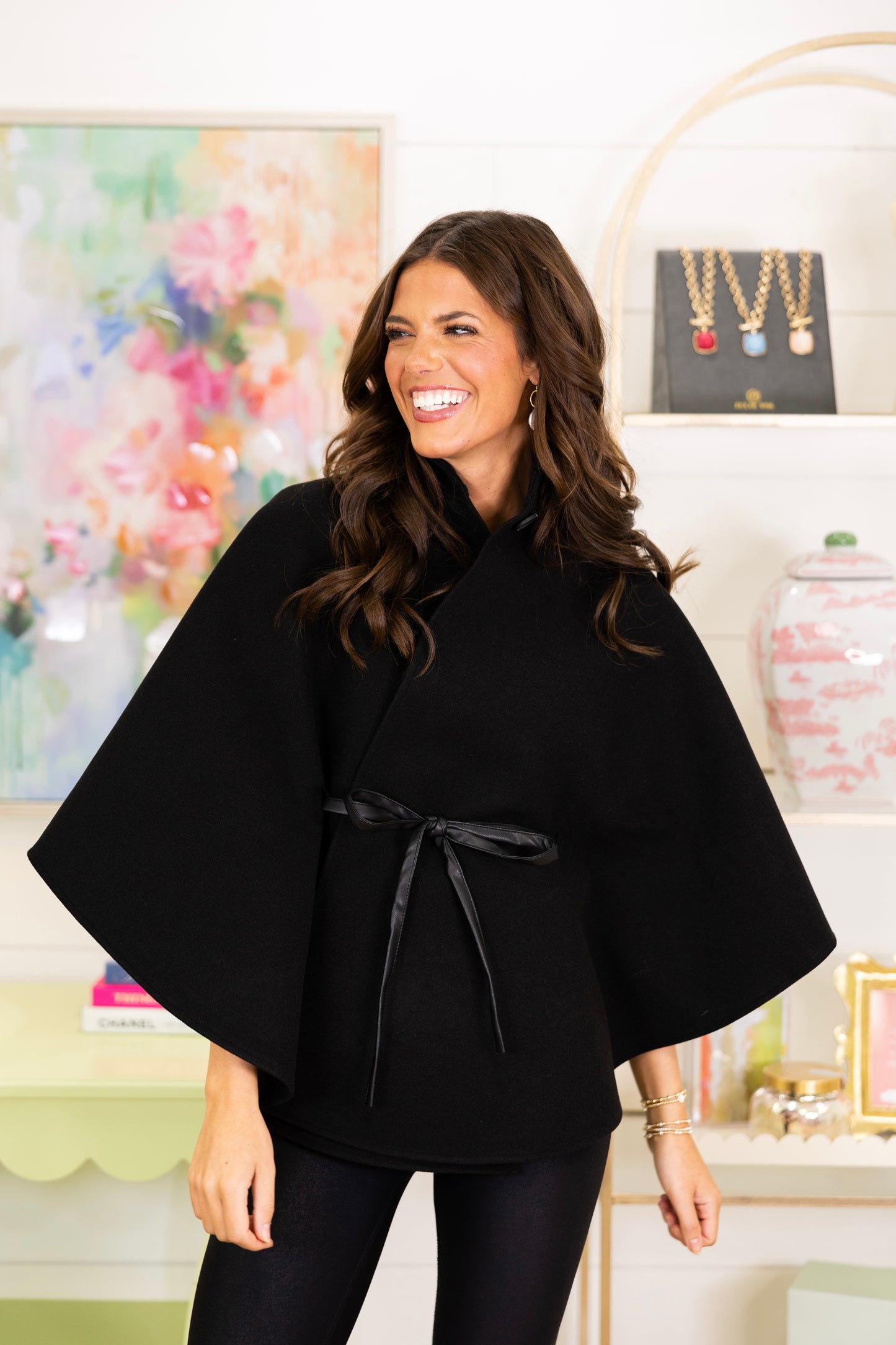 The Wray Cape Poncho-Poncho-Original USA-The Village Shoppe, Women’s Fashion Boutique, Shop Online and In Store - Located in Muscle Shoals, AL.