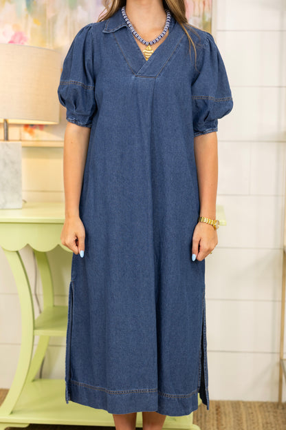 The David Denim Dress