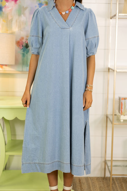 The David Denim Dress