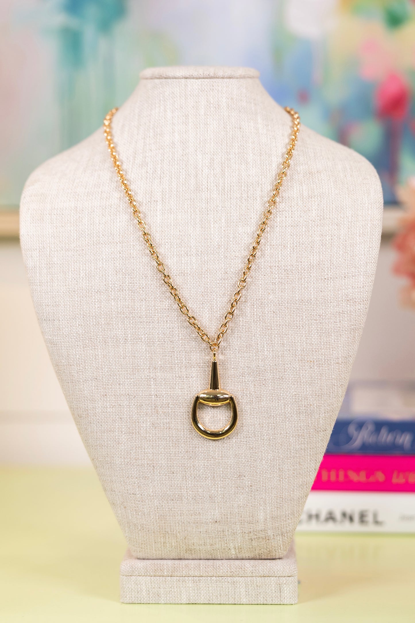Derby Days Necklace-Necklaces-Golden Stella-The Village Shoppe, Women’s Fashion Boutique, Shop Online and In Store - Located in Muscle Shoals, AL.
