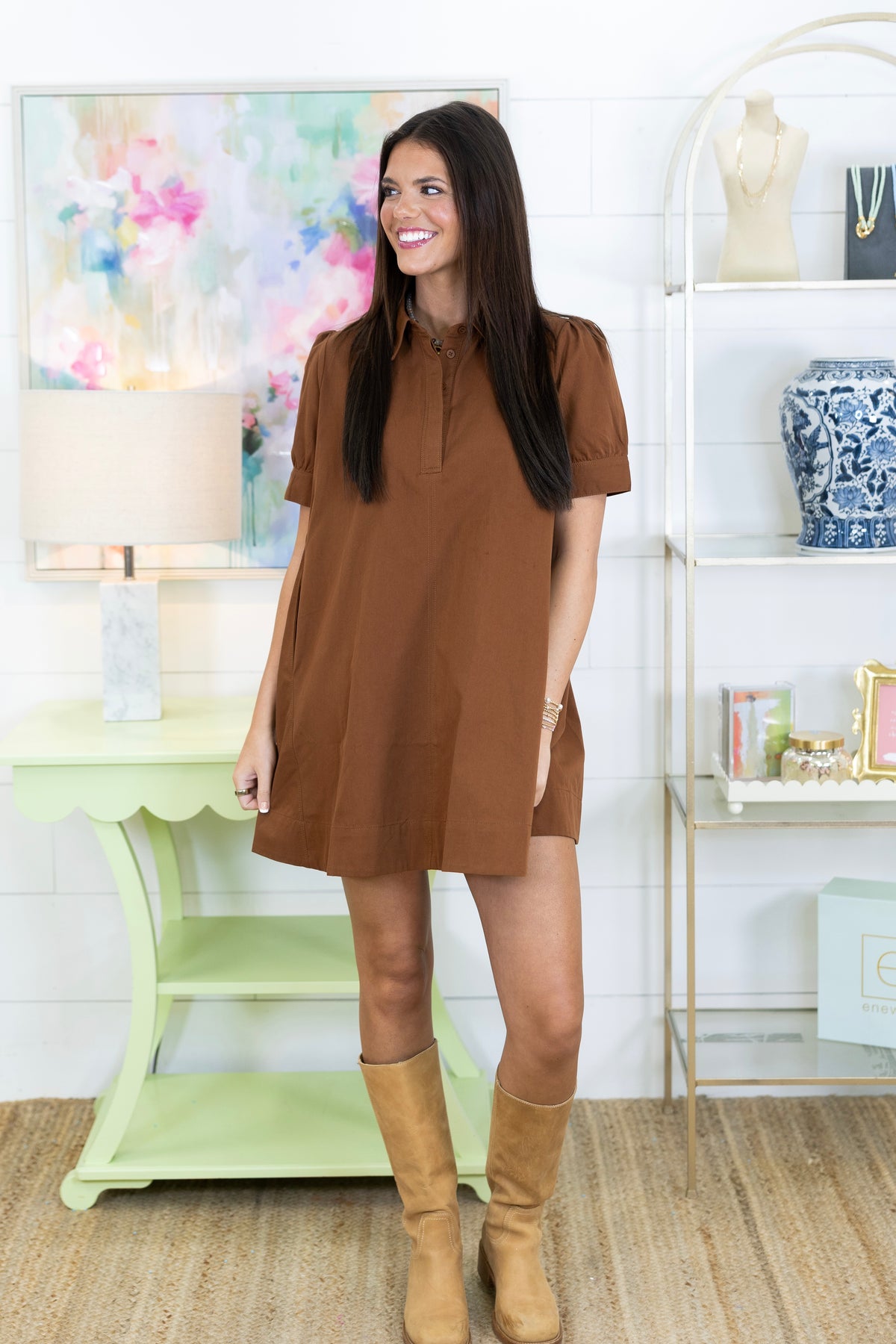 The Cider House Dress-Mini Dress-Wishlist-The Village Shoppe, Women’s Fashion Boutique, Shop Online and In Store - Located in Muscle Shoals, AL.