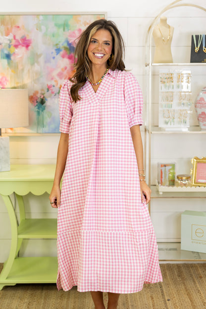 The Positano Midi Dress-Midi Dress-Umgee-The Village Shoppe, Women’s Fashion Boutique, Shop Online and In Store - Located in Muscle Shoals, AL.