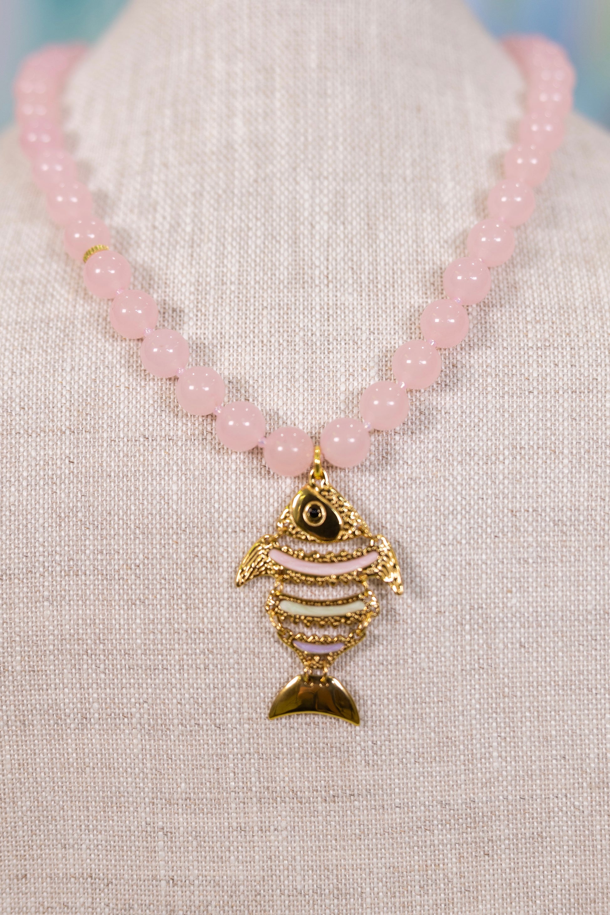 Go Fish Beaded Necklace | Hart Designs-Necklaces-Hart Designs-The Village Shoppe, Women’s Fashion Boutique, Shop Online and In Store - Located in Muscle Shoals, AL.