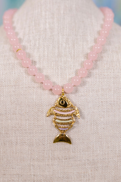 Go Fish Beaded Necklace | Hart Designs-Necklaces-Hart Designs-The Village Shoppe, Women’s Fashion Boutique, Shop Online and In Store - Located in Muscle Shoals, AL.