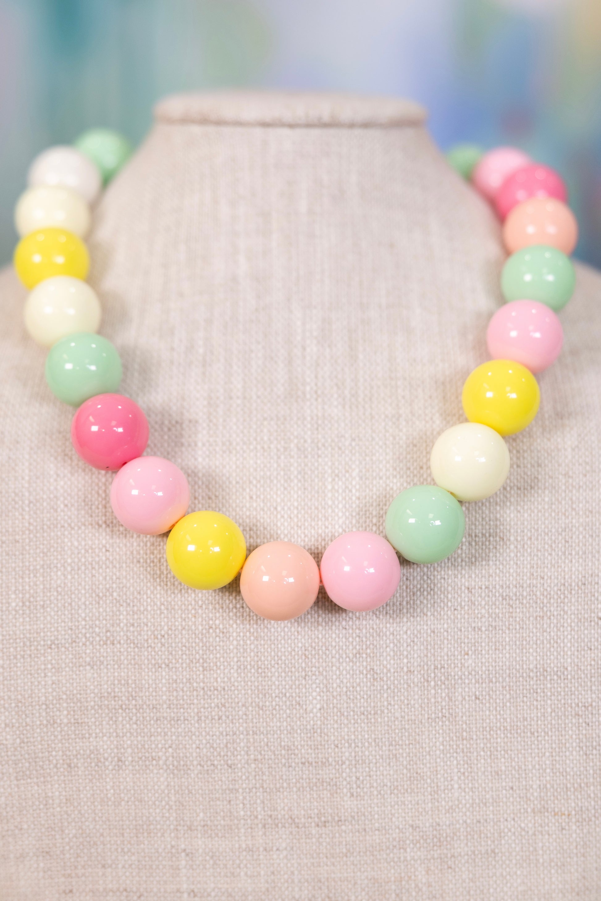Social Hour Beaded Necklace-Necklaces-Hart Designs-The Village Shoppe, Women’s Fashion Boutique, Shop Online and In Store - Located in Muscle Shoals, AL.