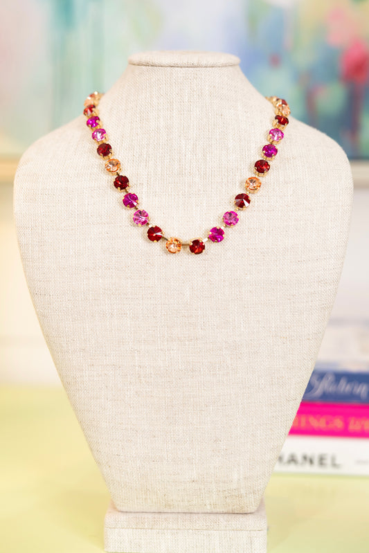 Love Notes Gemstone Necklace | Hart Designs-Necklaces-Hart Designs-The Village Shoppe, Women’s Fashion Boutique, Shop Online and In Store - Located in Muscle Shoals, AL.