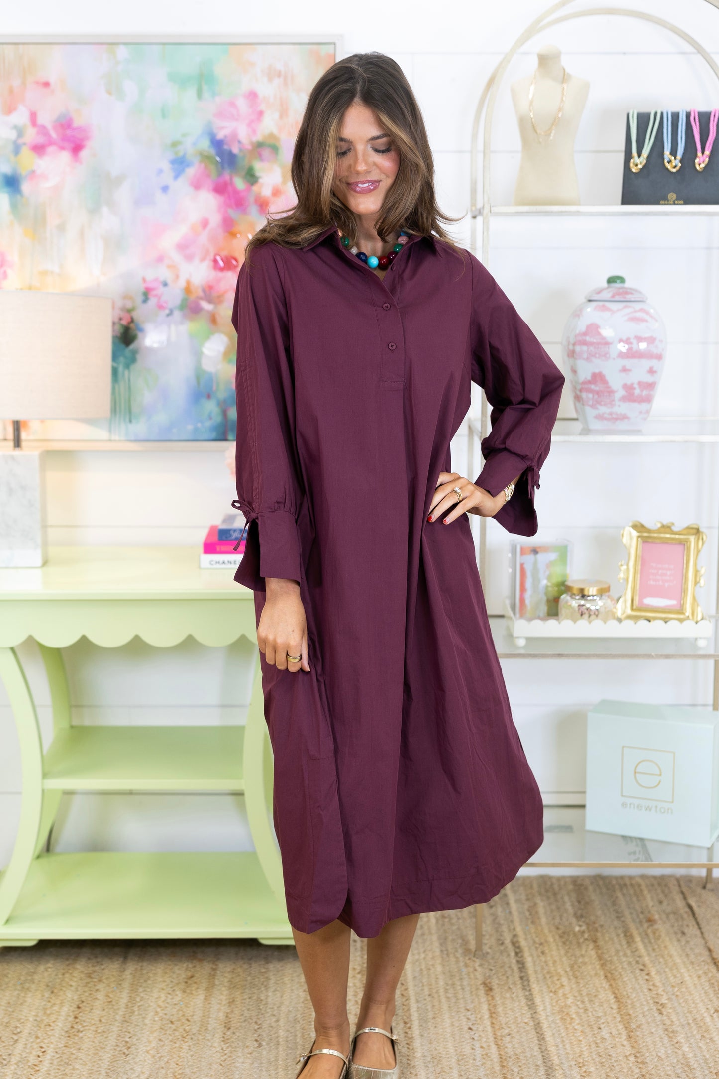 The Braxton Midi Dress-Midi Dress-Umgee-The Village Shoppe, Women’s Fashion Boutique, Shop Online and In Store - Located in Muscle Shoals, AL.