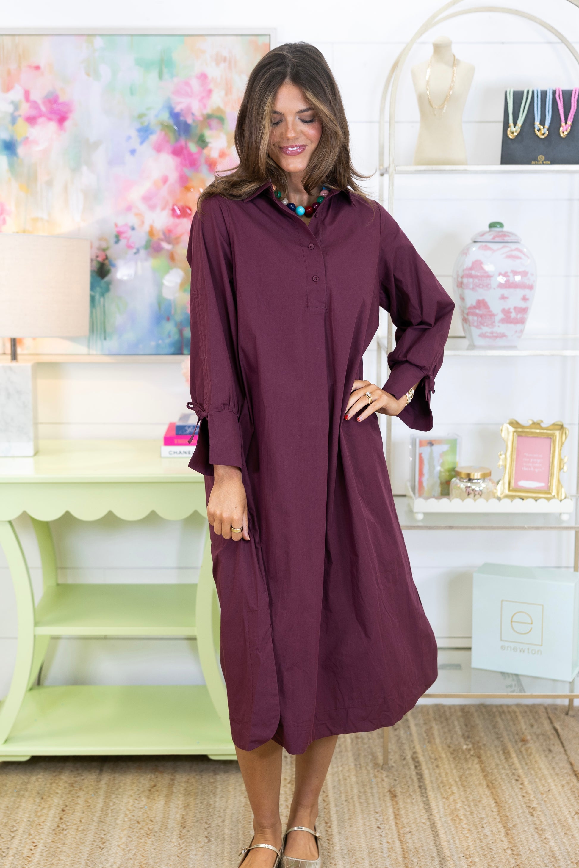 The Braxton Midi Dress-Midi Dress-Umgee-The Village Shoppe, Women’s Fashion Boutique, Shop Online and In Store - Located in Muscle Shoals, AL.