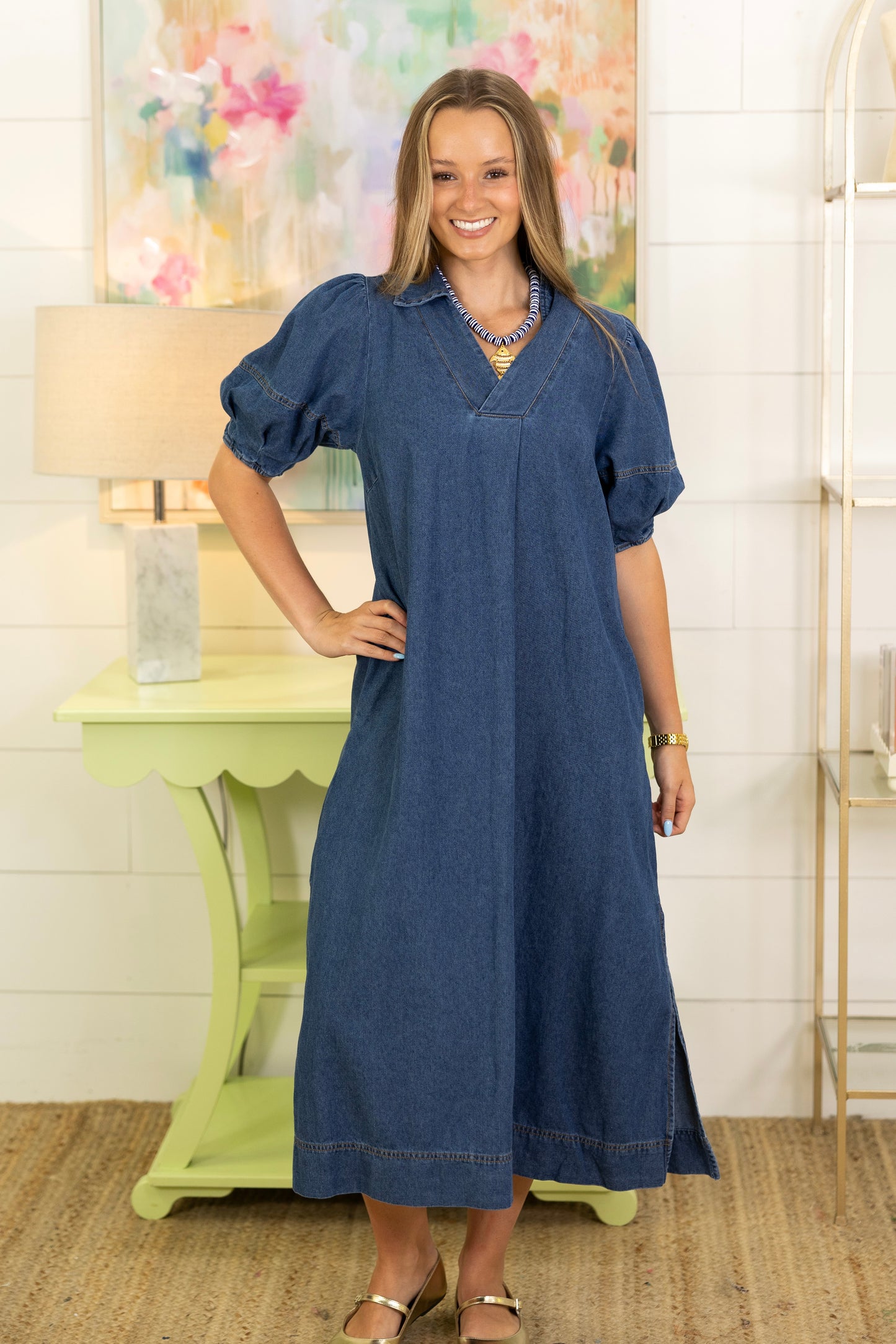 The David Denim Dress