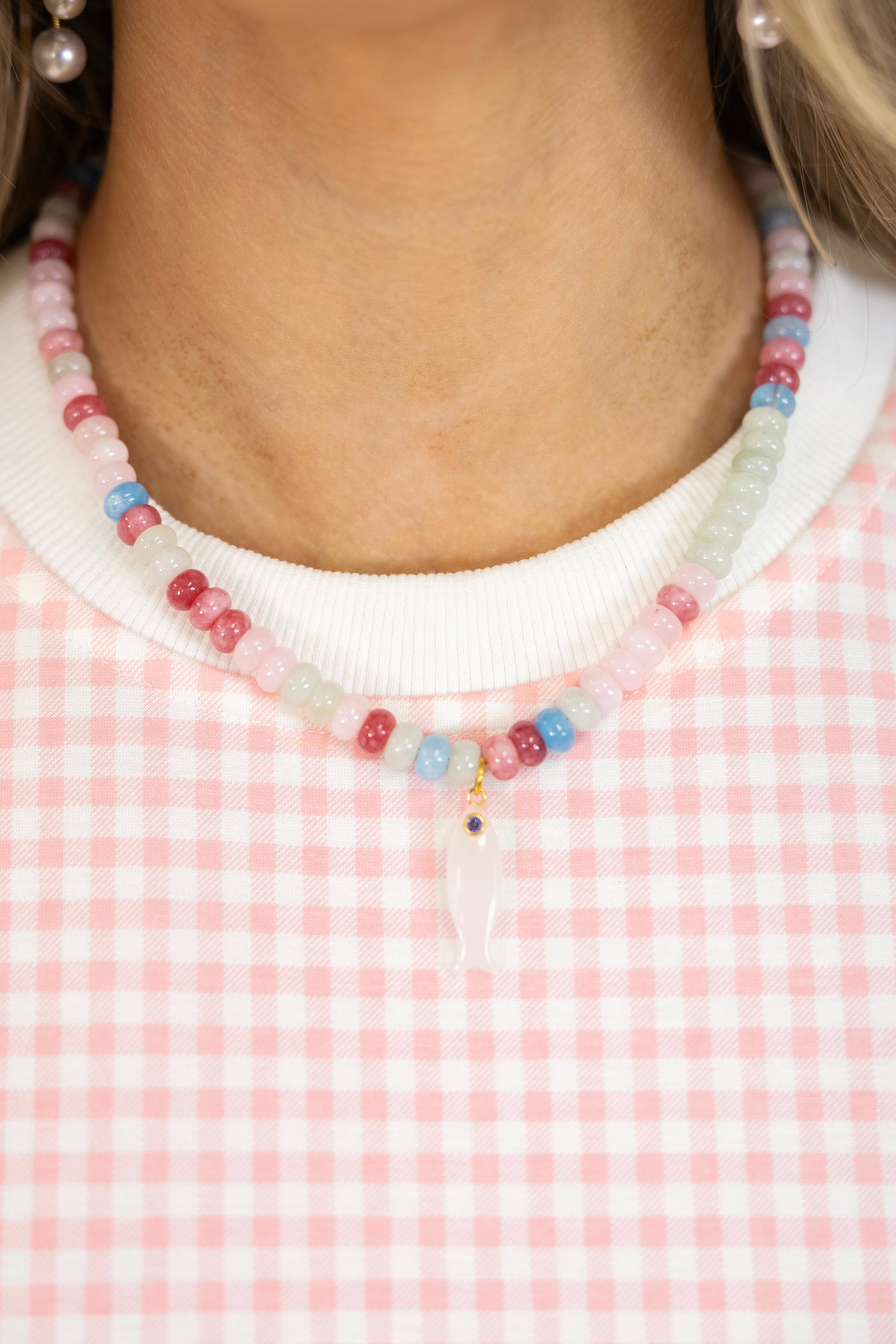 Taffy Tide Fish Charm Necklace | Hart Designs-Necklaces-Hart Designs-The Village Shoppe, Women’s Fashion Boutique, Shop Online and In Store - Located in Muscle Shoals, AL.