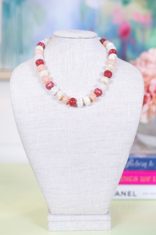 Sprinkles On Top Necklace-Necklaces-Hart Designs-The Village Shoppe, Women’s Fashion Boutique, Shop Online and In Store - Located in Muscle Shoals, AL.