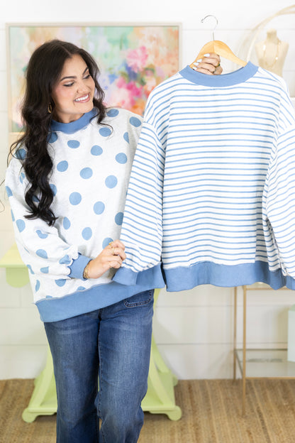 On the Flip Side Reversible Sweatshirt