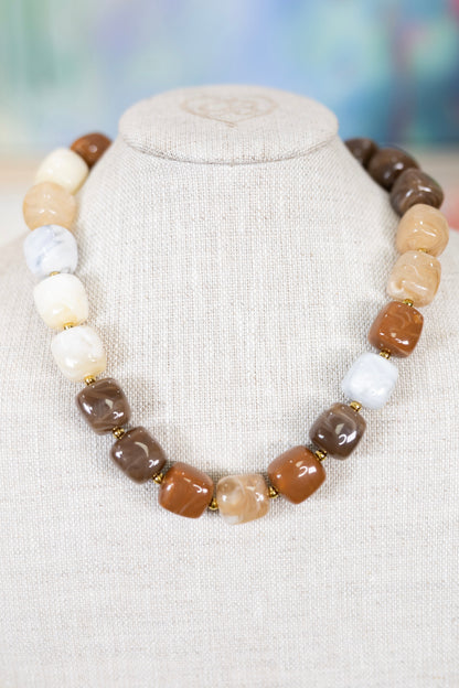 Rock Candy Necklace-Necklaces-Hart Designs-The Village Shoppe, Women’s Fashion Boutique, Shop Online and In Store - Located in Muscle Shoals, AL.