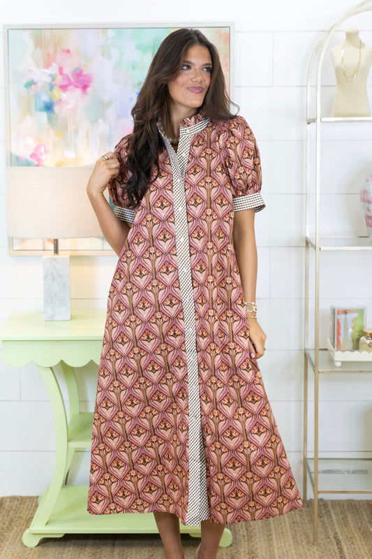 Through Thick and Thin Midi Dress-Midi Dress-Entro-The Village Shoppe, Women’s Fashion Boutique, Shop Online and In Store - Located in Muscle Shoals, AL.