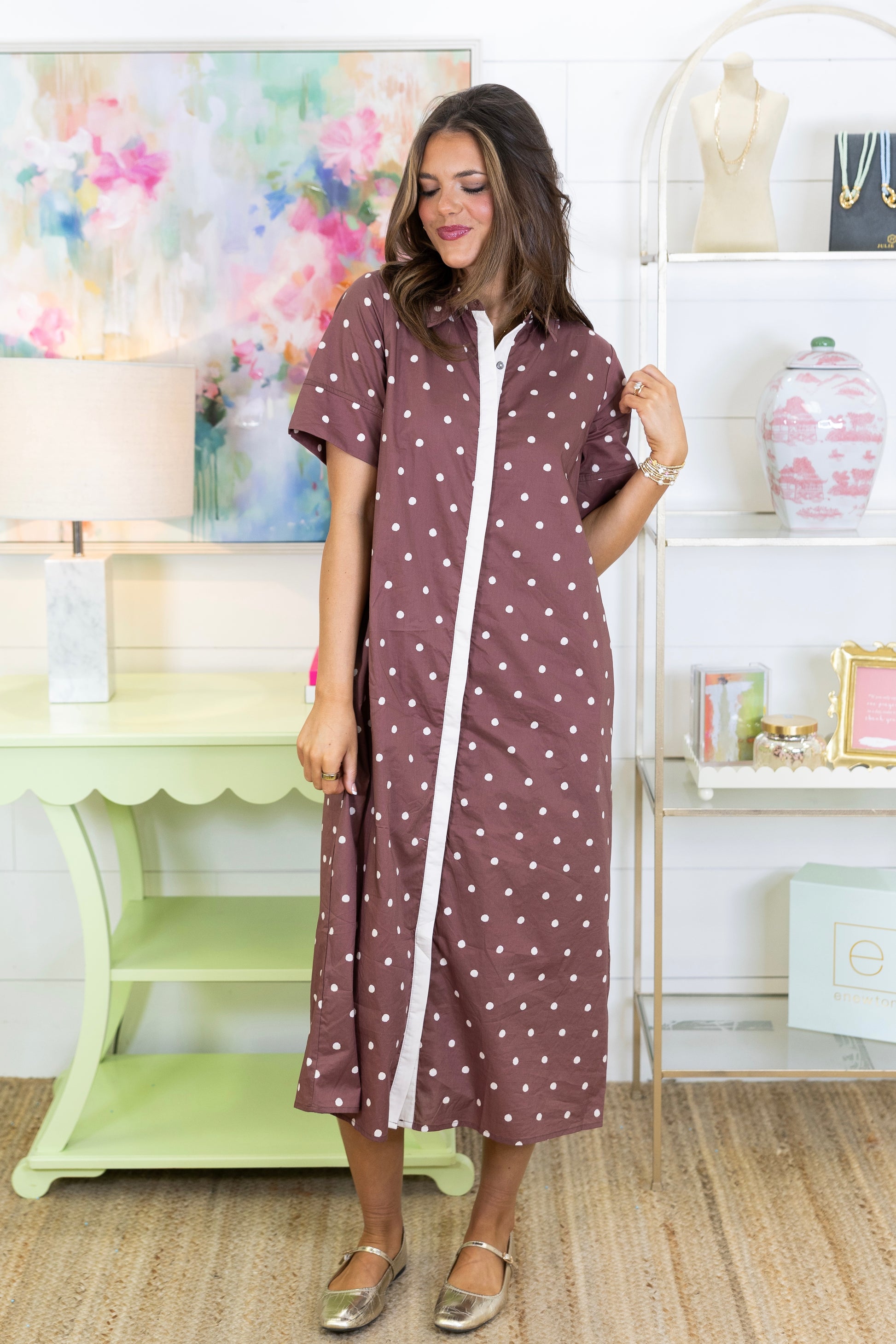 The Tilly Midi Dress-Midi Dress-Entro-The Village Shoppe, Women’s Fashion Boutique, Shop Online and In Store - Located in Muscle Shoals, AL.