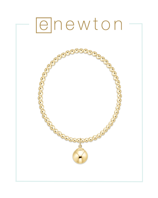 Enewton Classic Gold 3mm Bracelet - Classic Gold 10mm Charm-Bracelets-ENEWTON-The Village Shoppe, Women’s Fashion Boutique, Shop Online and In Store - Located in Muscle Shoals, AL.