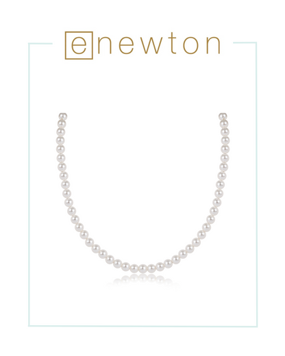 E Newton 17" Classic Pearl Bead Choker-Necklaces-ENEWTON-The Village Shoppe, Women’s Fashion Boutique, Shop Online and In Store - Located in Muscle Shoals, AL.