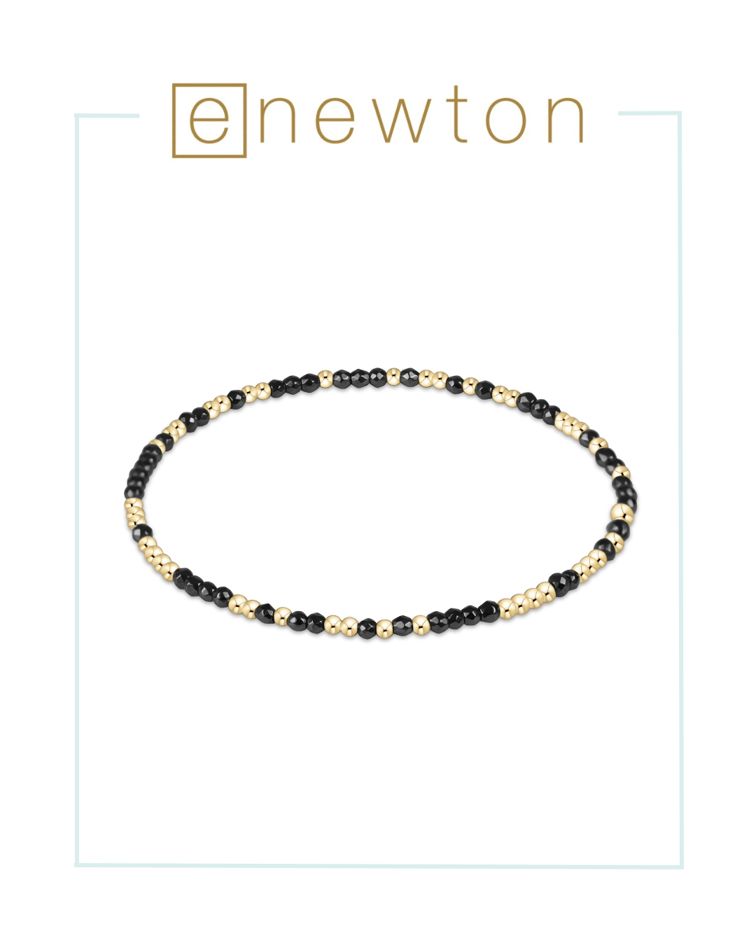 E Newton Hope Unwritten Faceted Hematite Bead Bracelet-Bracelets-ENEWTON-The Village Shoppe, Women’s Fashion Boutique, Shop Online and In Store - Located in Muscle Shoals, AL.