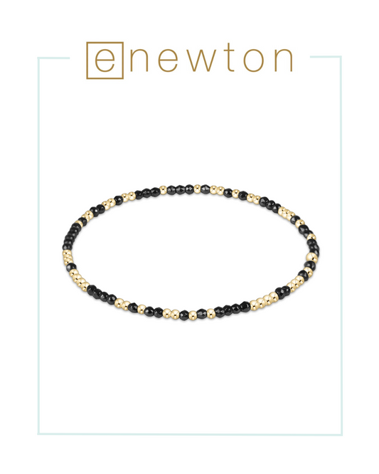 E Newton Hope Unwritten Faceted Hematite Bead Bracelet-Bracelets-ENEWTON-The Village Shoppe, Women’s Fashion Boutique, Shop Online and In Store - Located in Muscle Shoals, AL.