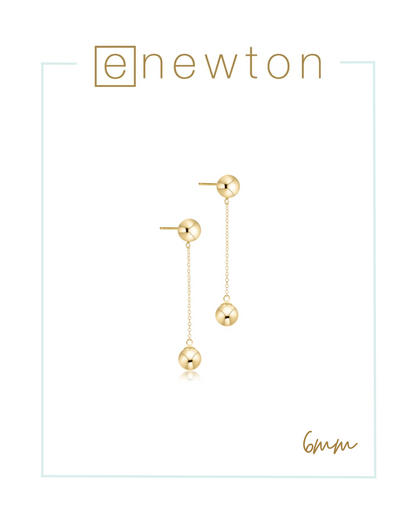 Enewton Simplicity Chain Gold Drop - Gold-Earrings-ENEWTON-The Village Shoppe, Women’s Fashion Boutique, Shop Online and In Store - Located in Muscle Shoals, AL.
