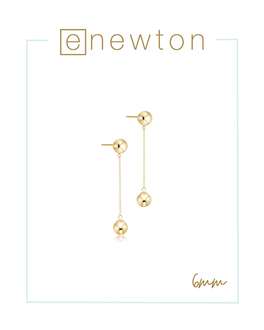Enewton Simplicity Chain Gold Drop - Gold-Earrings-ENEWTON-The Village Shoppe, Women’s Fashion Boutique, Shop Online and In Store - Located in Muscle Shoals, AL.