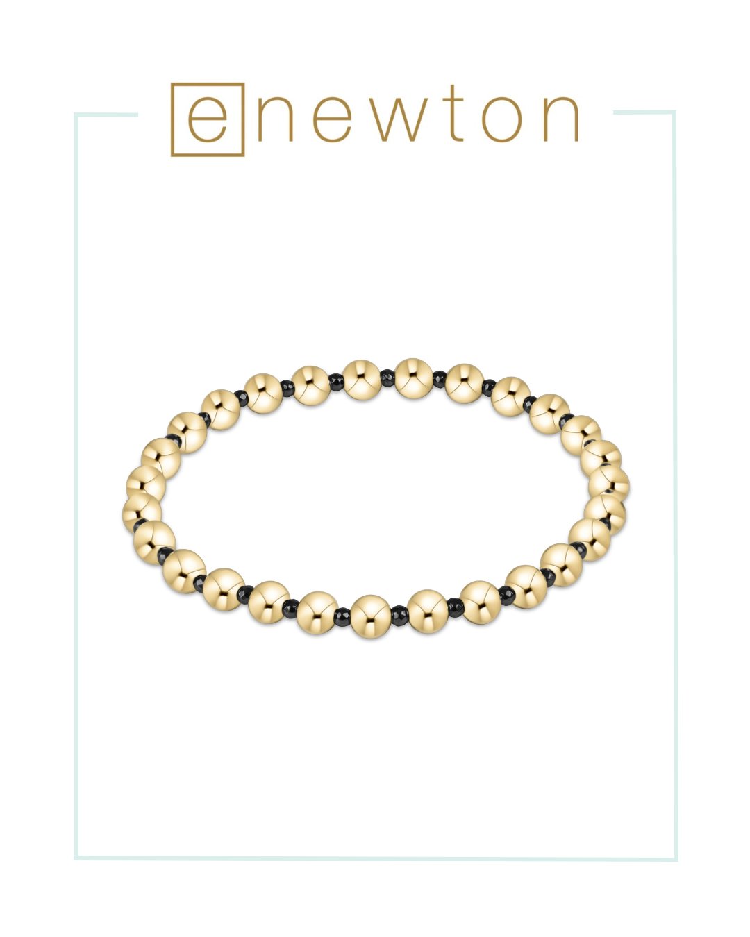 E Newton Faceted Hematite Grateful Pattern Bead Bracelet-Bracelets-ENEWTON-The Village Shoppe, Women’s Fashion Boutique, Shop Online and In Store - Located in Muscle Shoals, AL.
