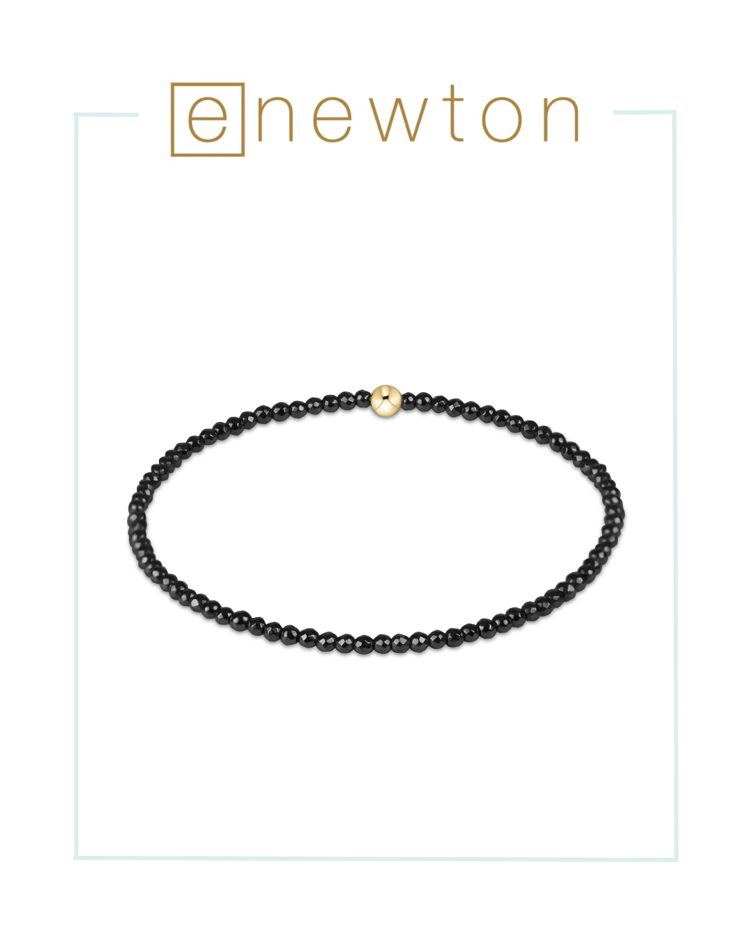 E Newton Faceted Hematite Bead Bracelet-Bracelets-ENEWTON-The Village Shoppe, Women’s Fashion Boutique, Shop Online and In Store - Located in Muscle Shoals, AL.