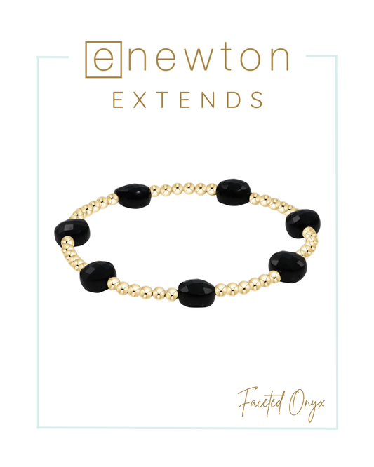 E Newton | Extends | Admire Gold 3mm Bead Bracelet - Gemstones-Bracelets-ENEWTON-The Village Shoppe, Women’s Fashion Boutique, Shop Online and In Store - Located in Muscle Shoals, AL.
