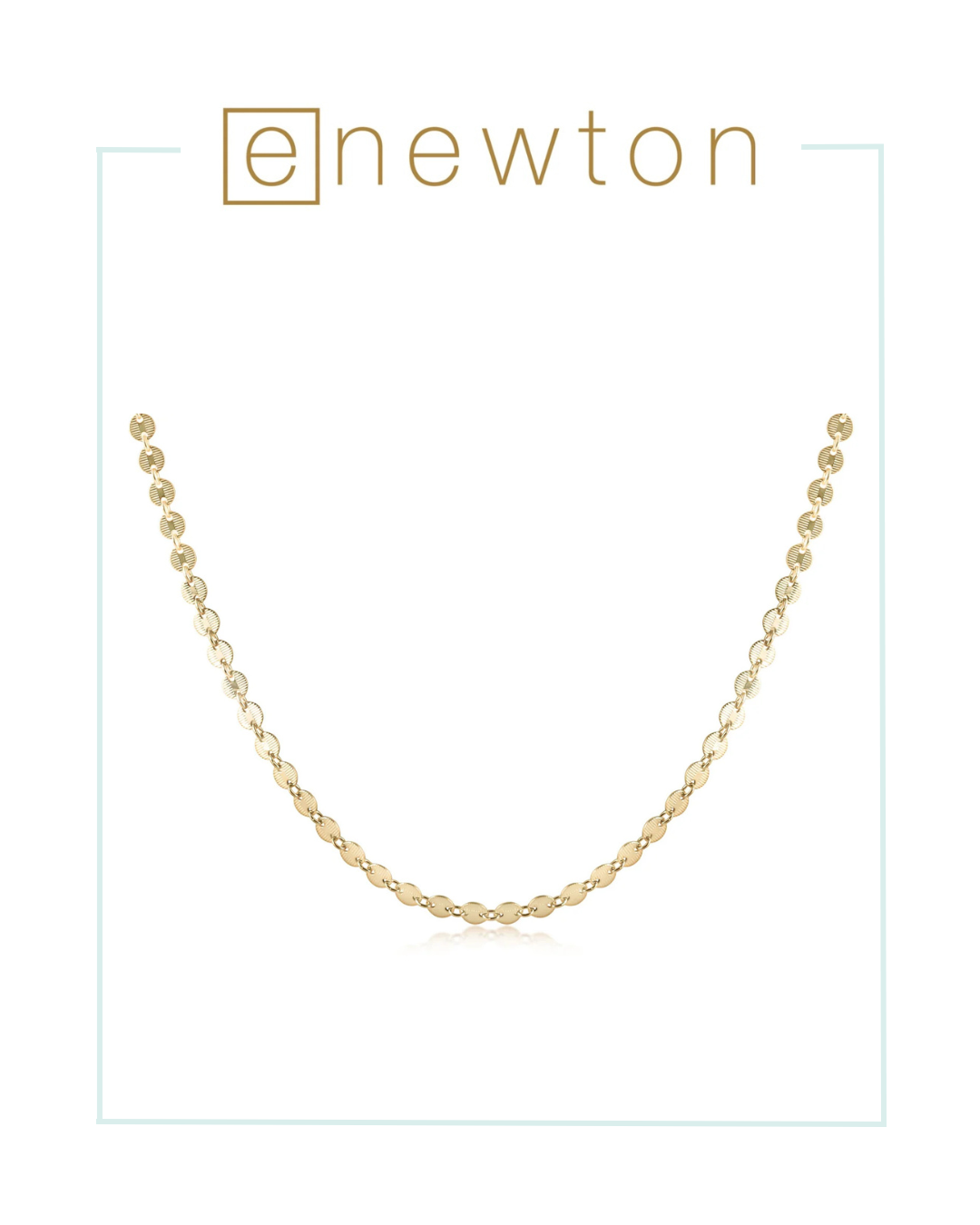 E Newton Infinity Chic Chain Choker - Gold-Necklaces-ENEWTON-The Village Shoppe, Women’s Fashion Boutique, Shop Online and In Store - Located in Muscle Shoals, AL.