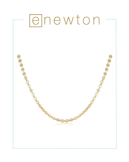 E Newton Infinity Chic Chain Choker - Gold-Necklaces-ENEWTON-The Village Shoppe, Women’s Fashion Boutique, Shop Online and In Store - Located in Muscle Shoals, AL.