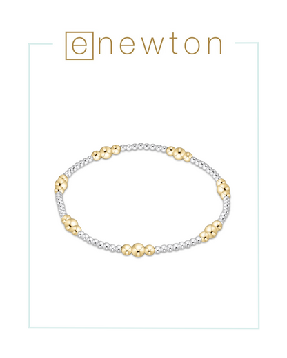 E Newton Purpose Gold Bead Bracelet - Mixed Metal-Bracelets-ENEWTON-The Village Shoppe, Women’s Fashion Boutique, Shop Online and In Store - Located in Muscle Shoals, AL.