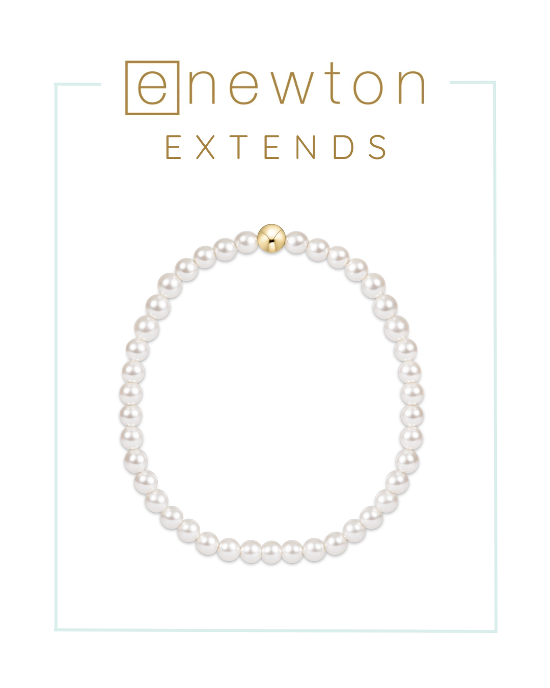 E Newton | Extends | Classic Pearl Bead Bracelet-Bracelets-ENEWTON-The Village Shoppe, Women’s Fashion Boutique, Shop Online and In Store - Located in Muscle Shoals, AL.