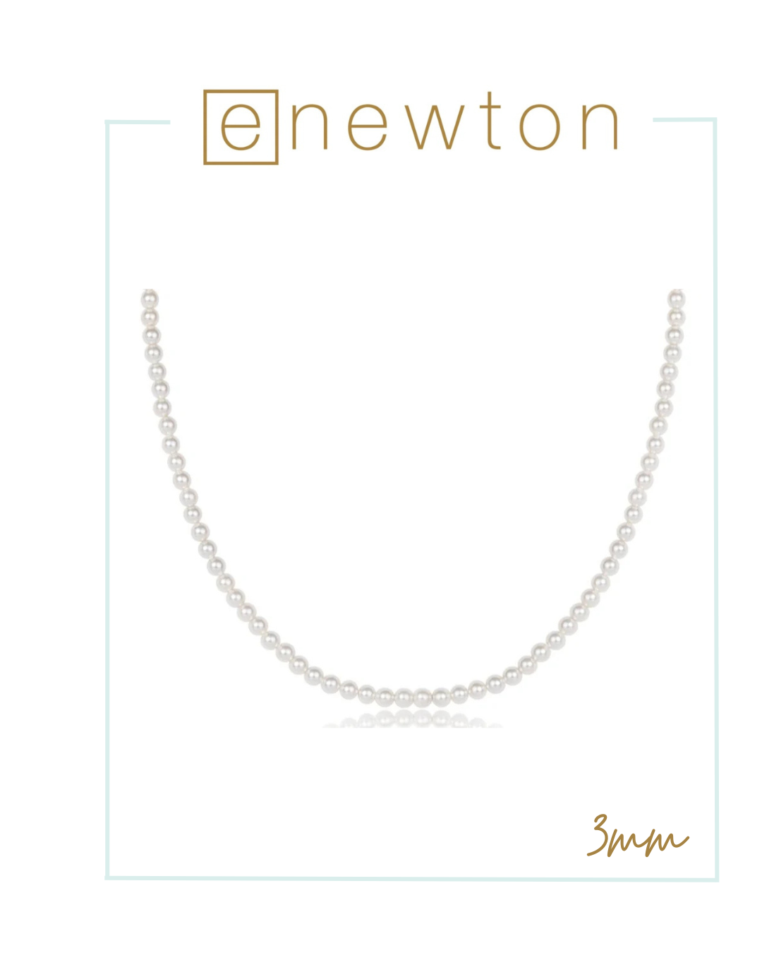 E Newton 15" Classic Pearl Bead Choker-Necklaces-ENEWTON-The Village Shoppe, Women’s Fashion Boutique, Shop Online and In Store - Located in Muscle Shoals, AL.