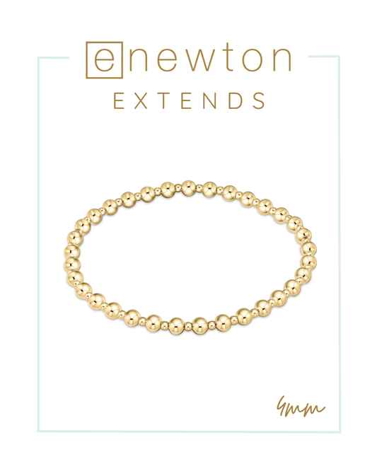 E Newton | Extends | Classic Grateful Pattern Bracelet - Gold-Bracelets-ENEWTON-The Village Shoppe, Women’s Fashion Boutique, Shop Online and In Store - Located in Muscle Shoals, AL.