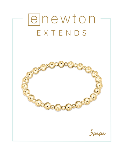 E Newton | Extends | Classic Grateful Pattern Bracelet - Gold-Bracelets-ENEWTON-The Village Shoppe, Women’s Fashion Boutique, Shop Online and In Store - Located in Muscle Shoals, AL.