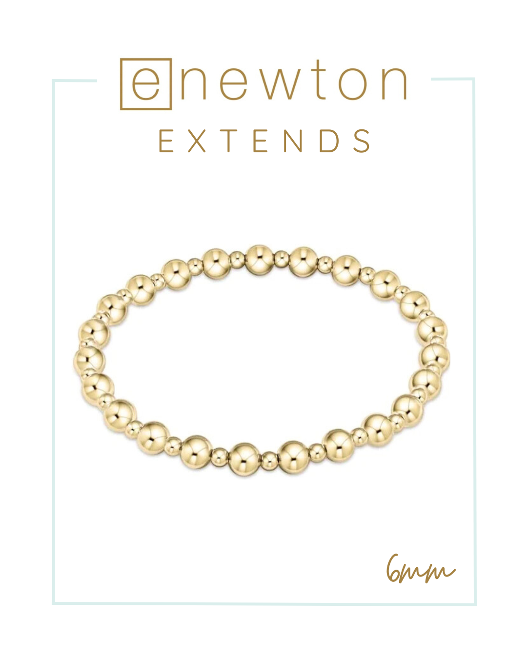 E Newton | Extends | Classic Grateful Pattern Bracelet - Gold-Bracelets-ENEWTON-The Village Shoppe, Women’s Fashion Boutique, Shop Online and In Store - Located in Muscle Shoals, AL.