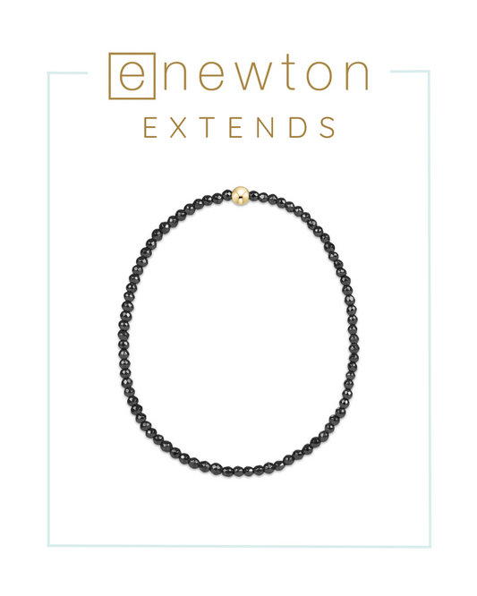 E Newton | Extends | Faceted Hematite Bead Bracelet-Bracelets-ENEWTON-The Village Shoppe, Women’s Fashion Boutique, Shop Online and In Store - Located in Muscle Shoals, AL.