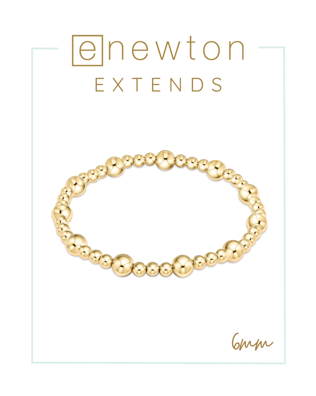 E Newton | Extends | Classic Sincerity Pattern Bracelet - Gold-Bracelets-ENEWTON-The Village Shoppe, Women’s Fashion Boutique, Shop Online and In Store - Located in Muscle Shoals, AL.