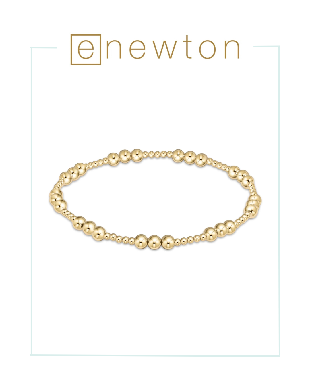 Enewton Joy Gold 4mm Bracelet-Bracelets-ENEWTON-The Village Shoppe, Women’s Fashion Boutique, Shop Online and In Store - Located in Muscle Shoals, AL.